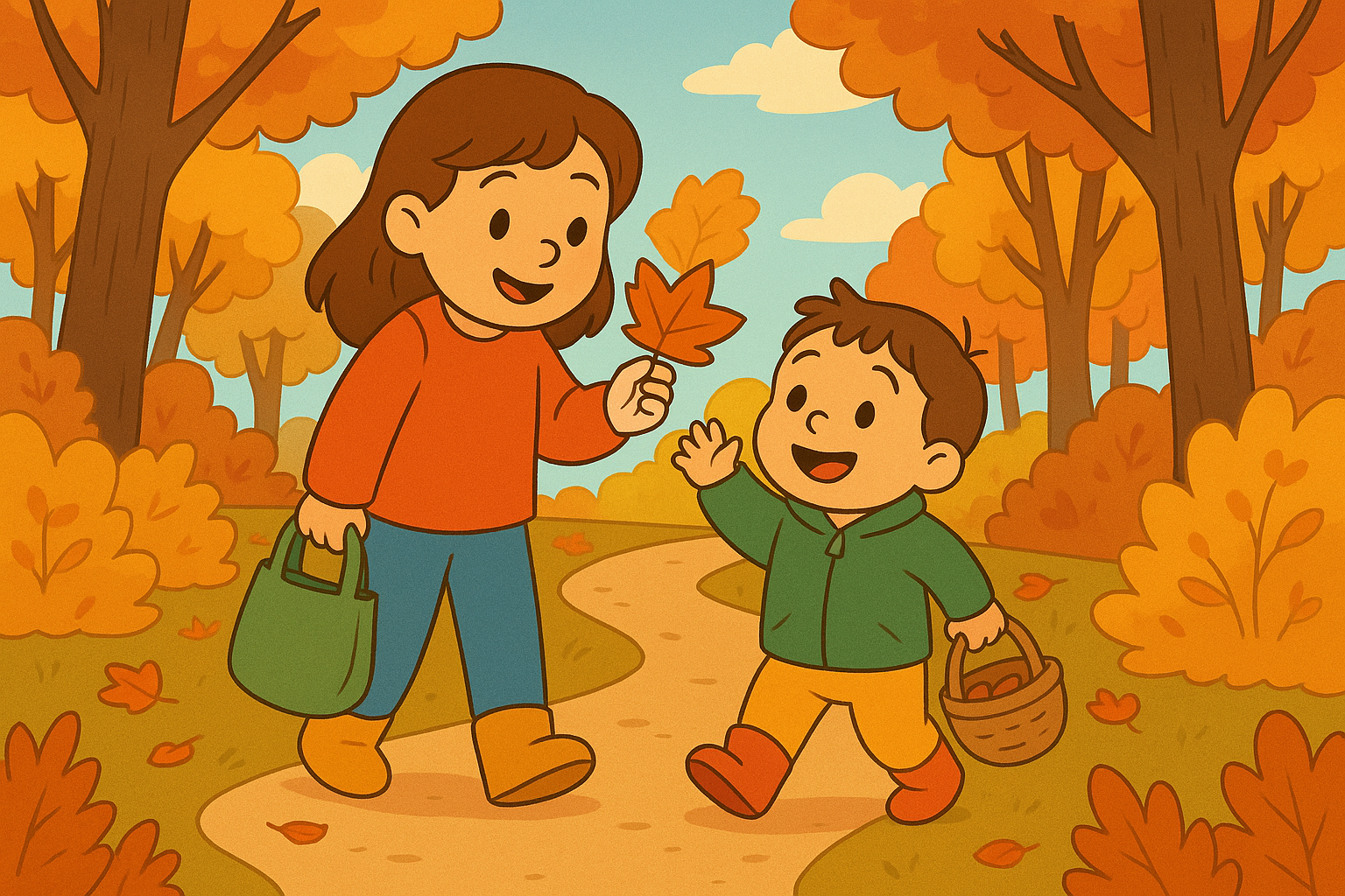 Fall Nature Walks: Teaching Change Through Seasons