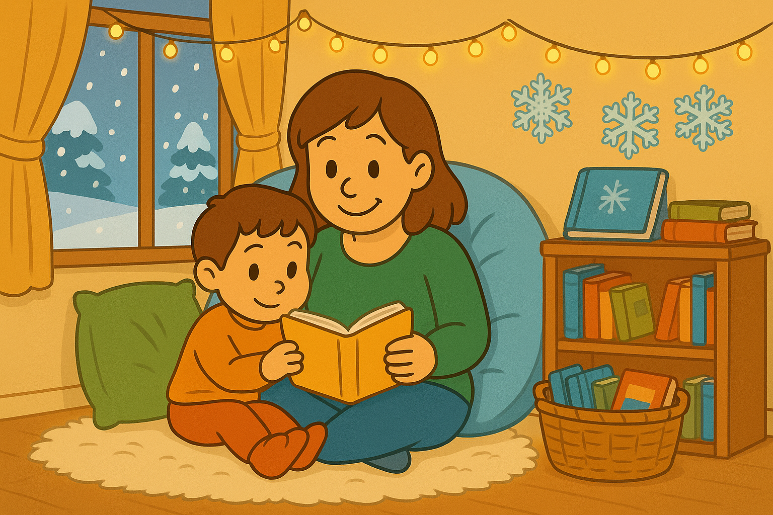 Cozy Winter Reading Nooks for Family Storytime