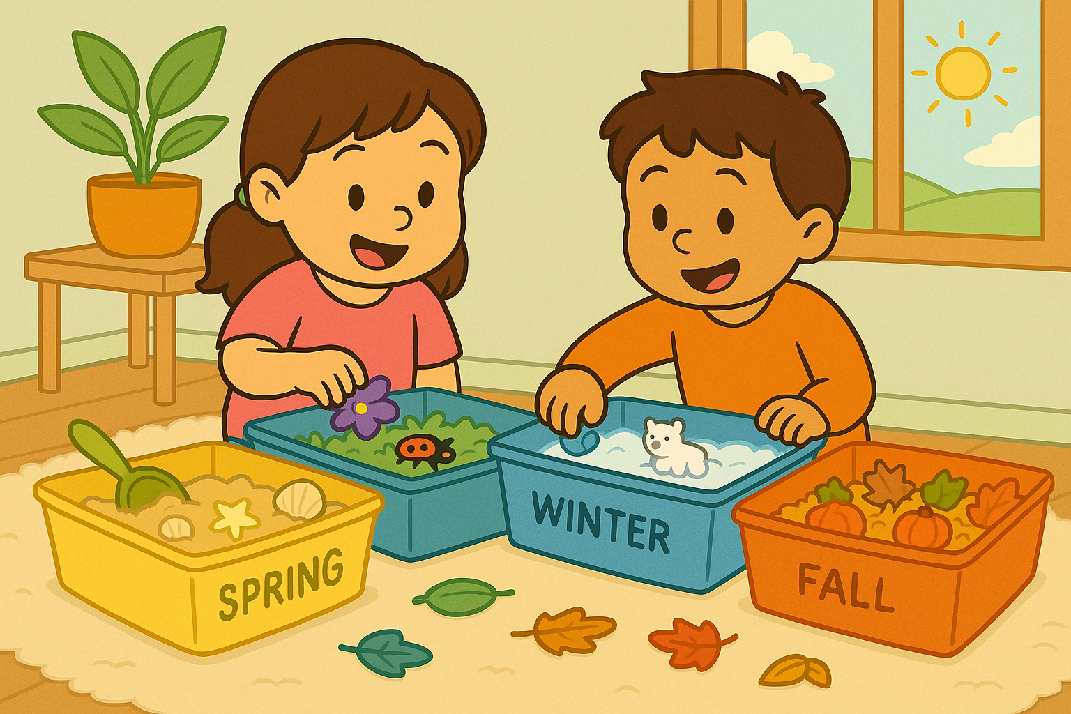 Creating DIY Seasonal Sensory Bins for Learning