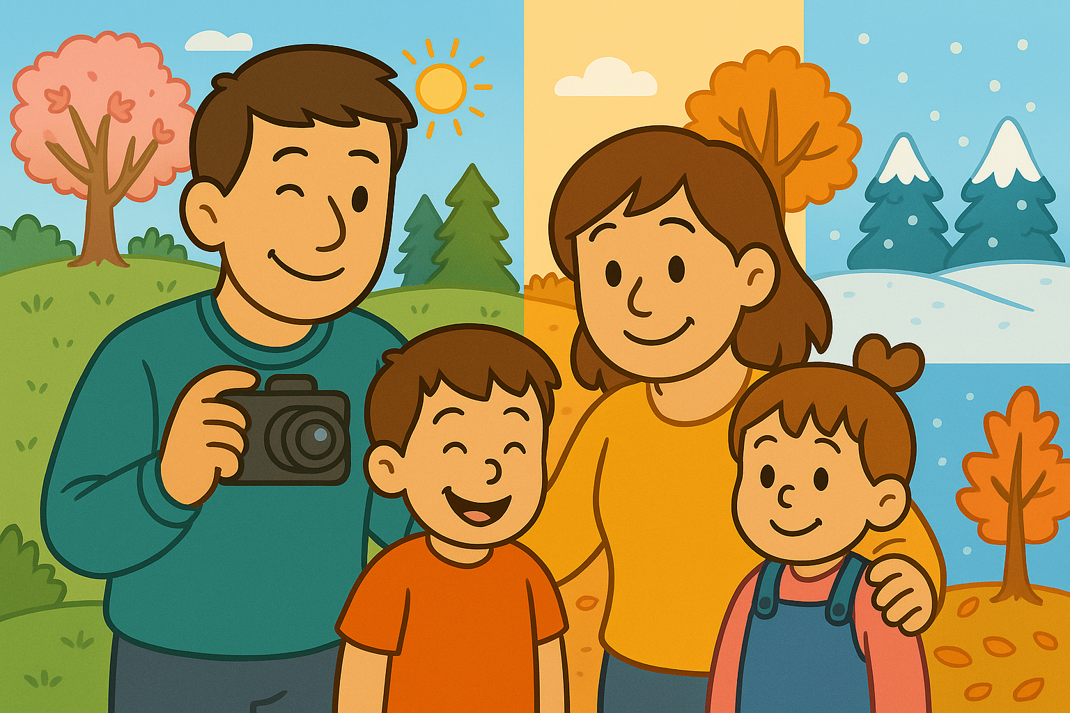 Family Photography Traditions Through the Seasons