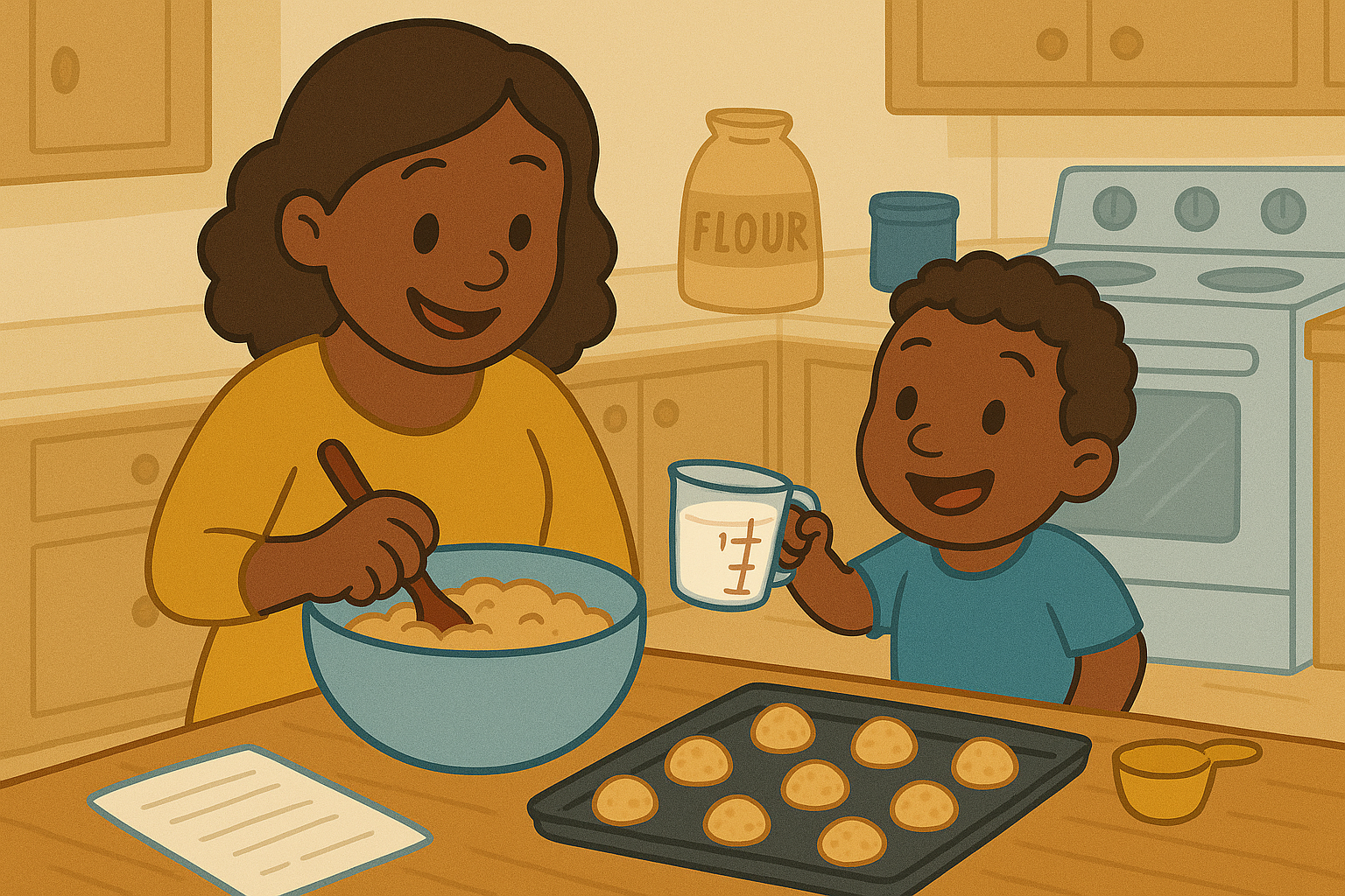Baking Traditions That Teach Math and Cooperation