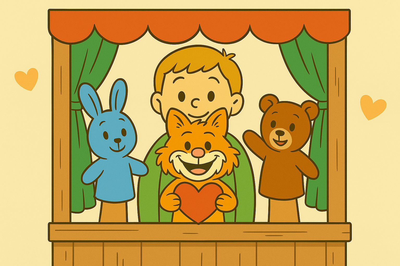 Puppet Shows That Celebrate Acts of Kindness