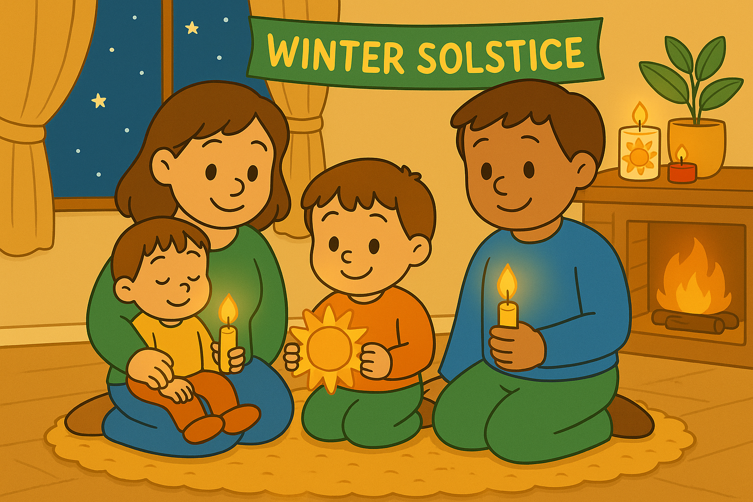How to Celebrate Winter Solstice With Kids