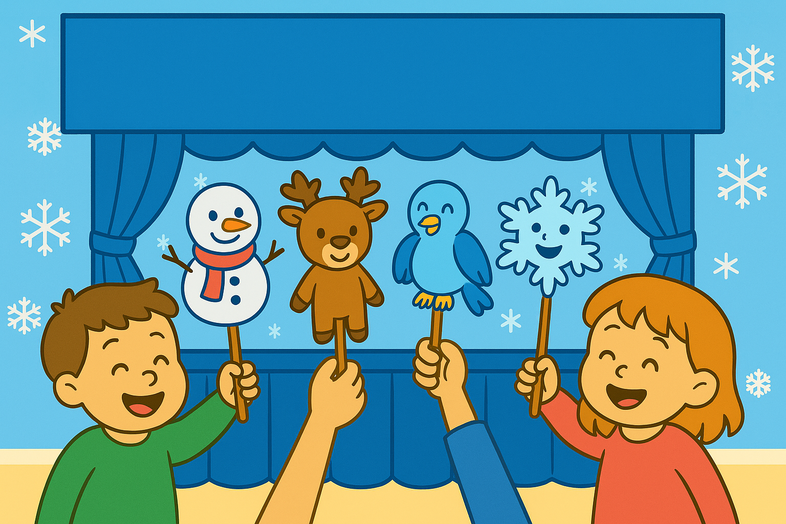 Puppet Ideas for Kindness-Themed Winter Stories