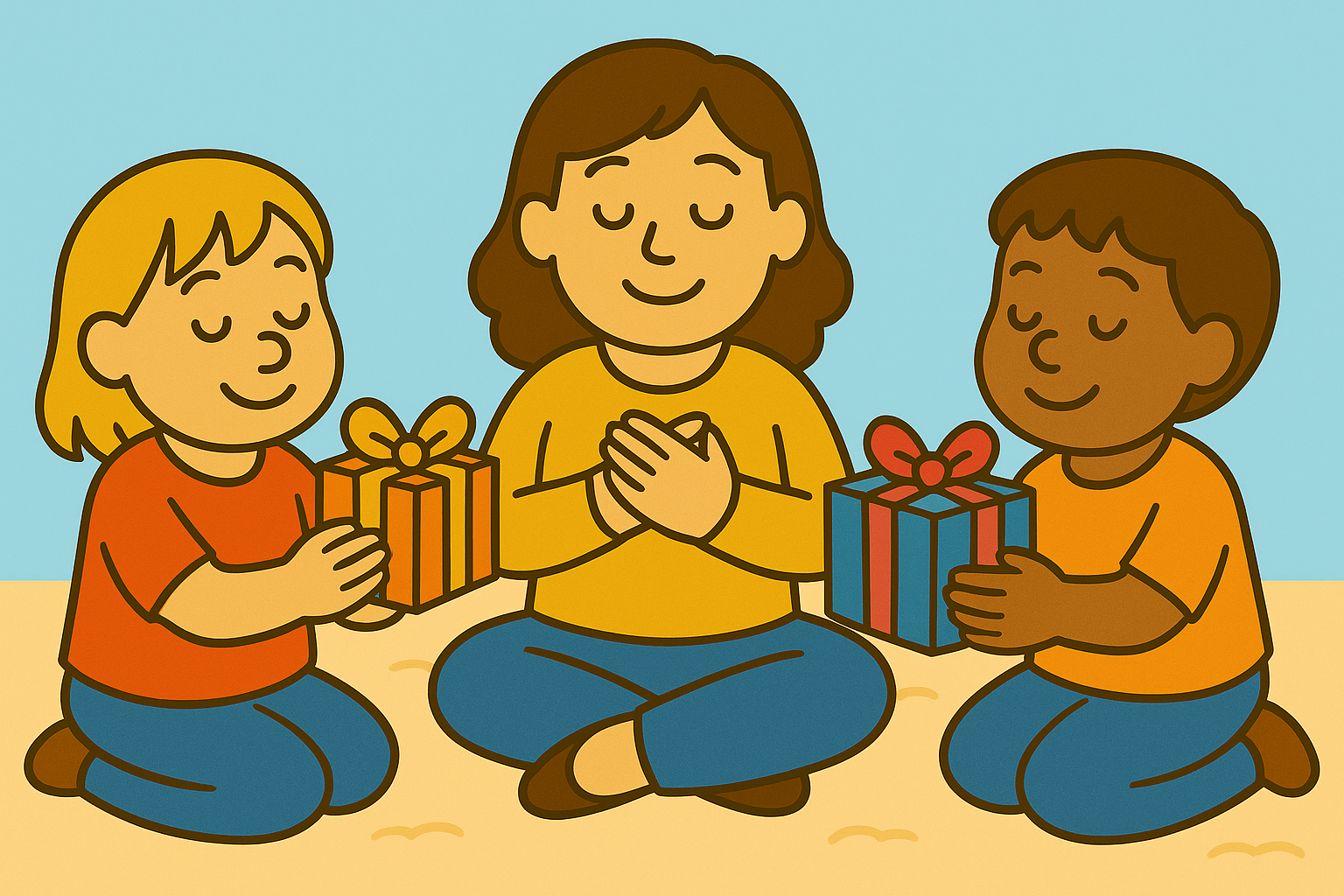 Mindful Gift Exchanges That Teach Generosity
