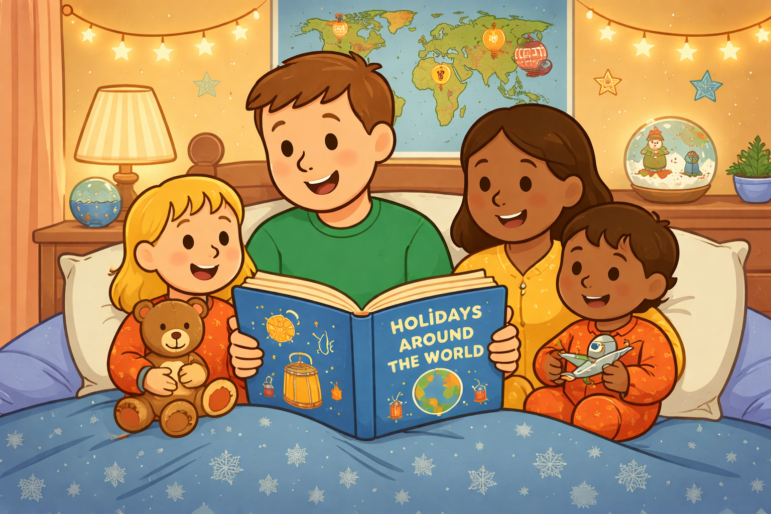 Family Bedtime Stories About Holidays Around the World