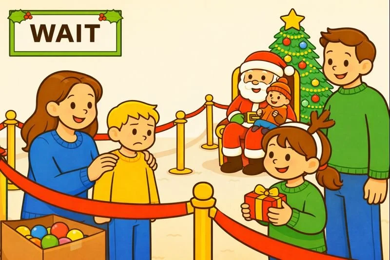 Teaching Patience During Holiday Wait Times