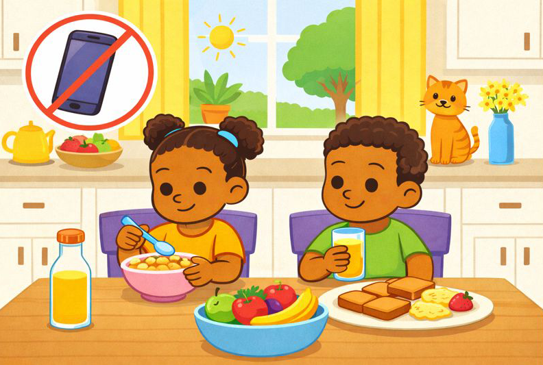 Tech-Free Mornings for Better Starts