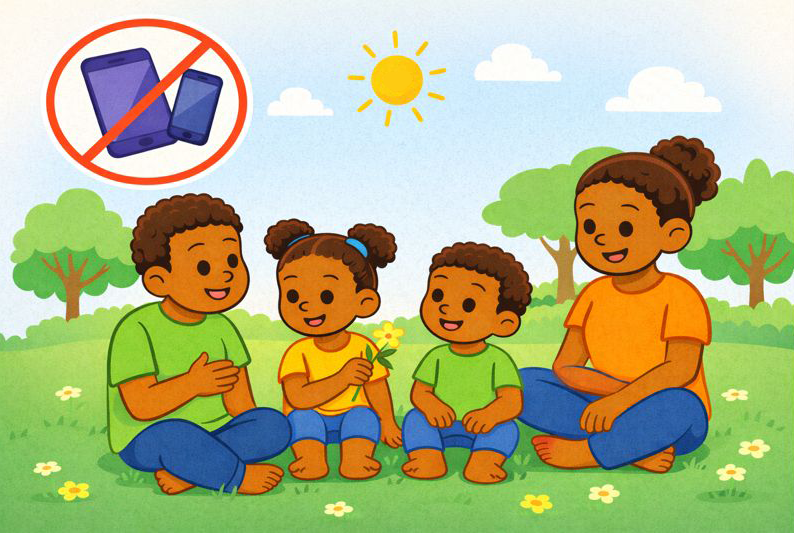 Encouraging Family Digital Breaks for Reconnection