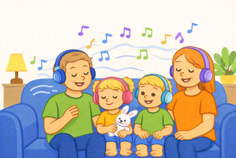 The Role of Music and Audio in Reducing Screen Dependence