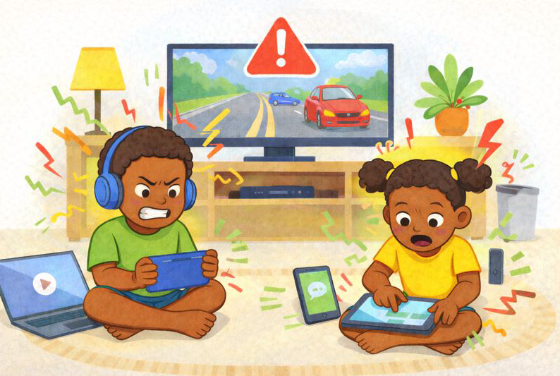 How to Recognize When Kids Are Overstimulated by Tech