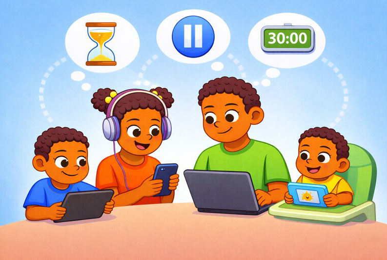 Managing Screen Time for Multiple Ages at Once