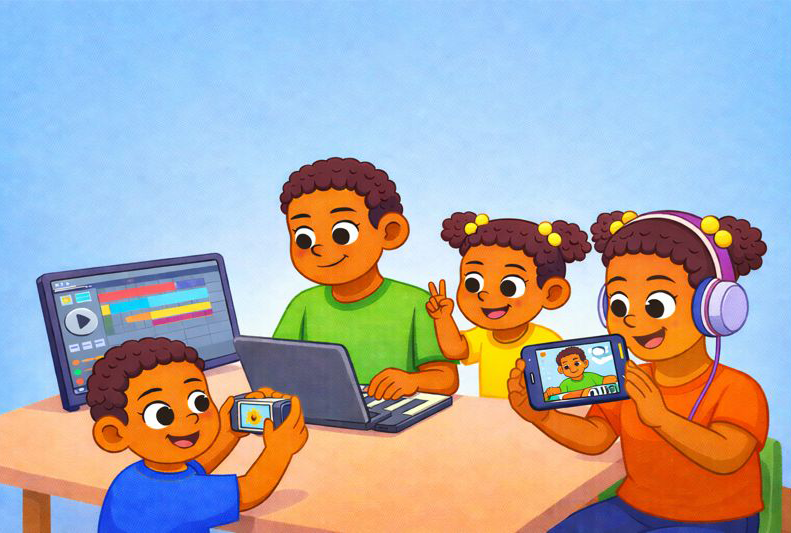 Using Technology for Family Creativity (Music, Photos, Videos)