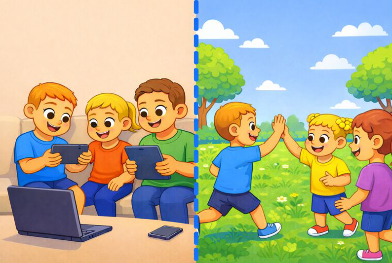 How to Balance Social Connection and Screen Boundaries