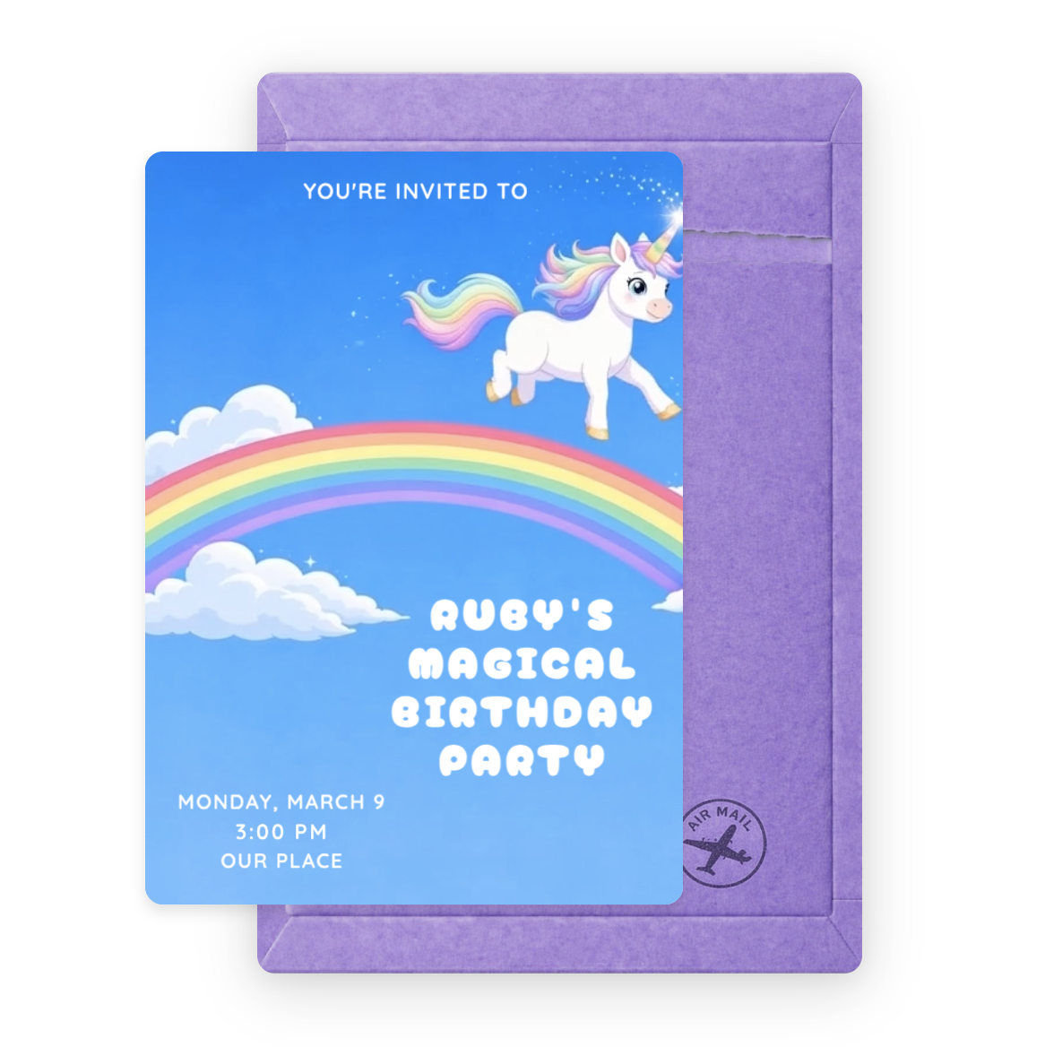 Magical Rainbow Unicorn