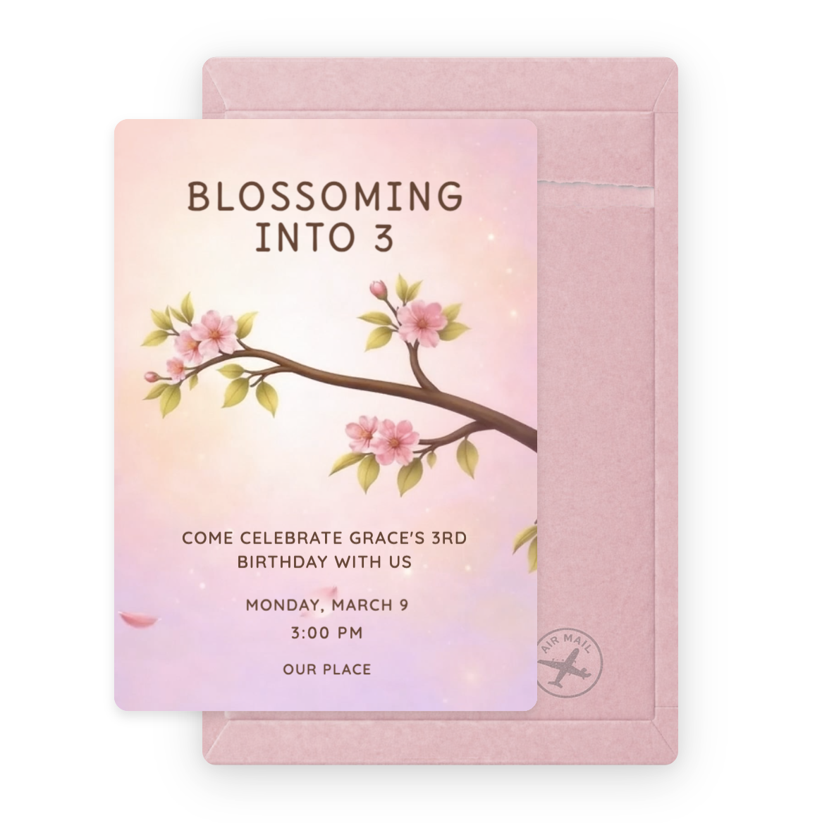 Blossoming Into Three