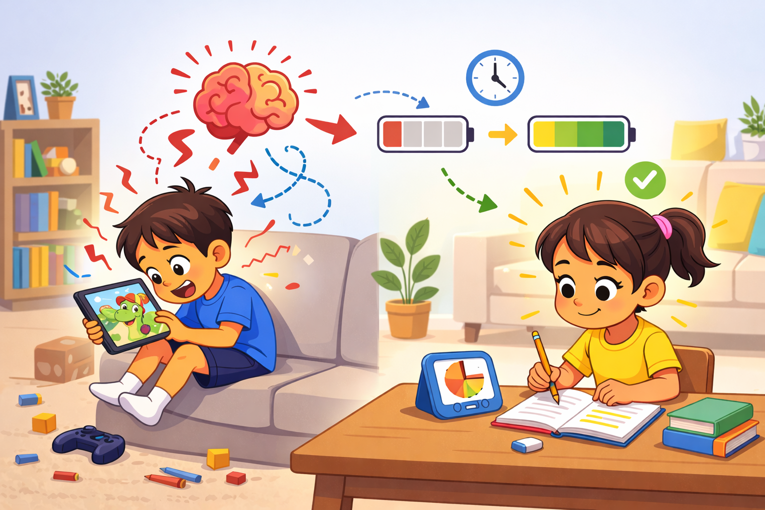 The Link Between Screen Use and Attention Span