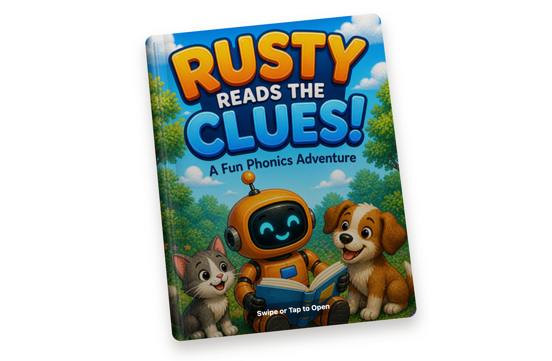 Rusty Reads the Clues