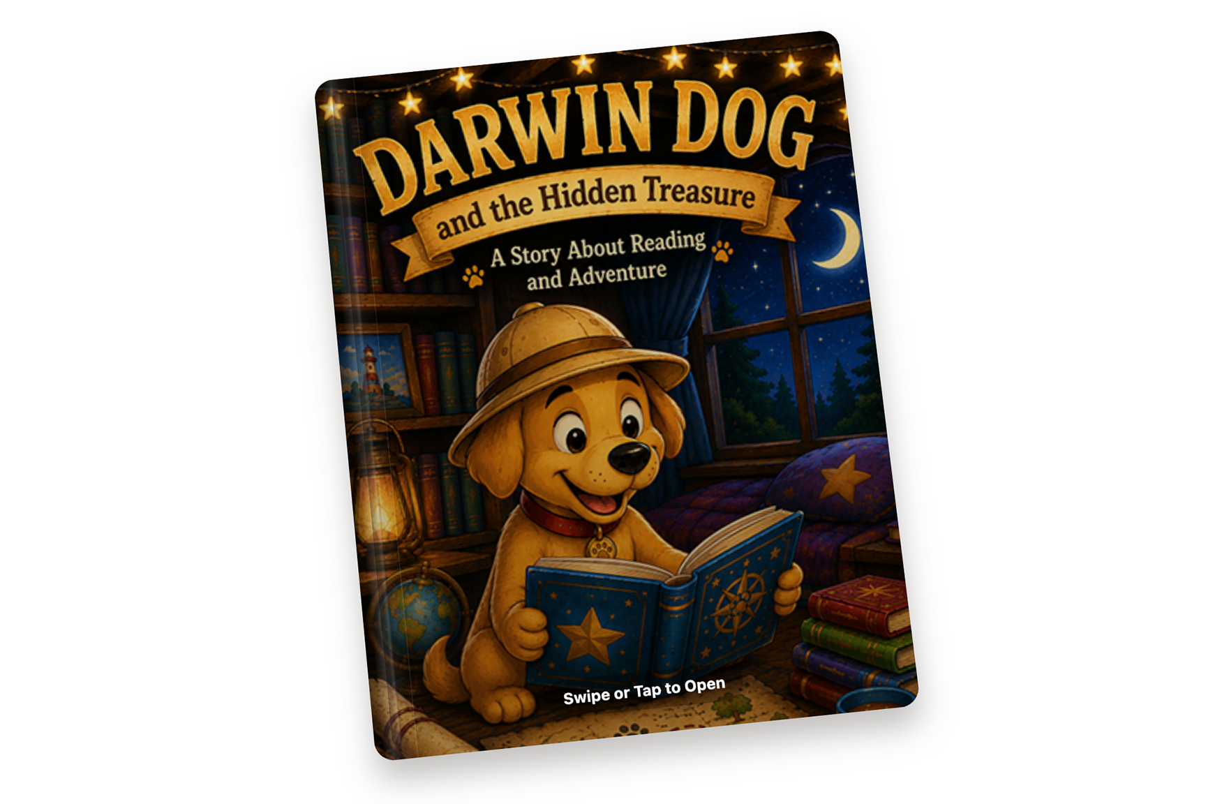 Darwin Dog and the Hidden Treasure