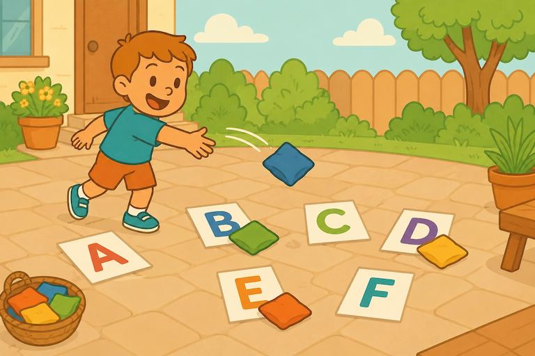 Letter Toss Game