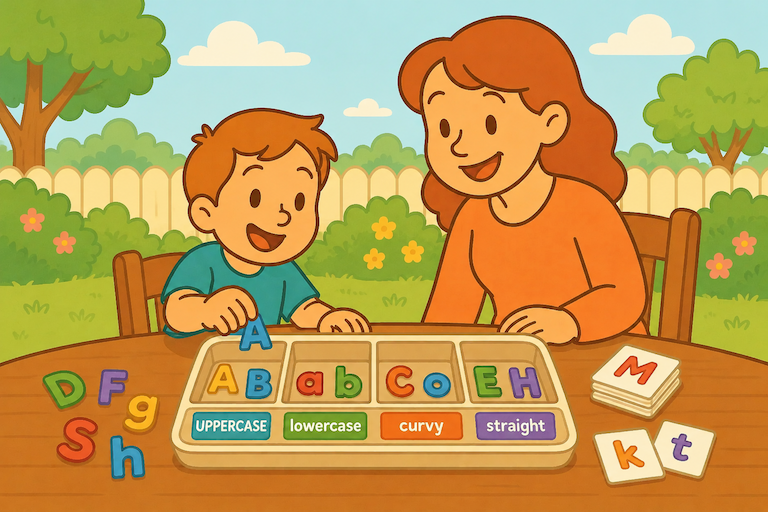 Letter Sorting Tray