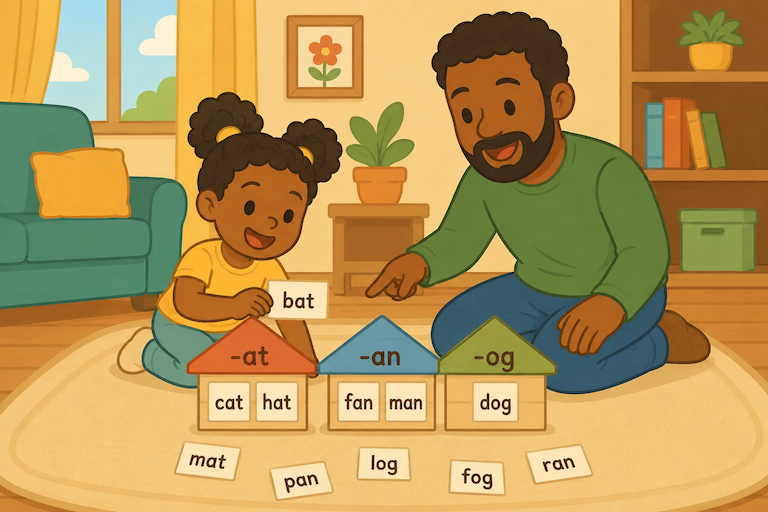 Word Family Houses
