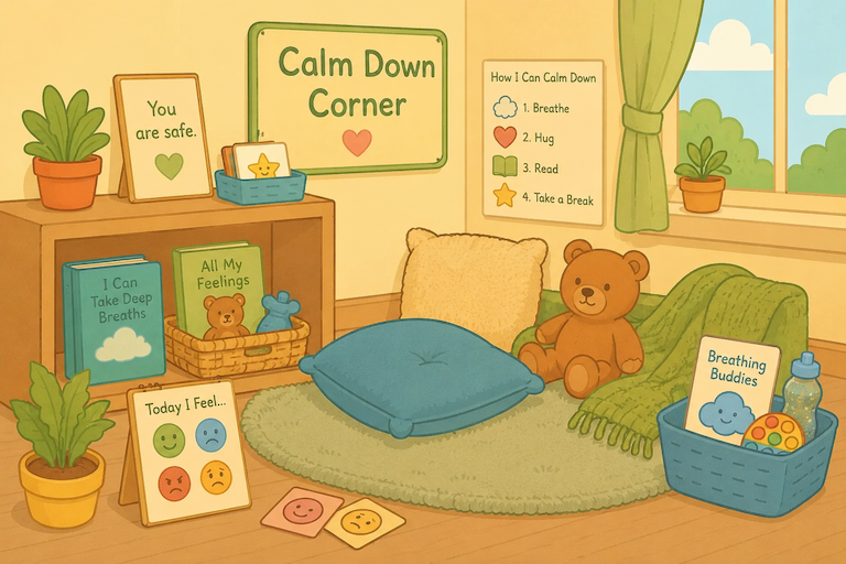 Calm Down Corner Setup