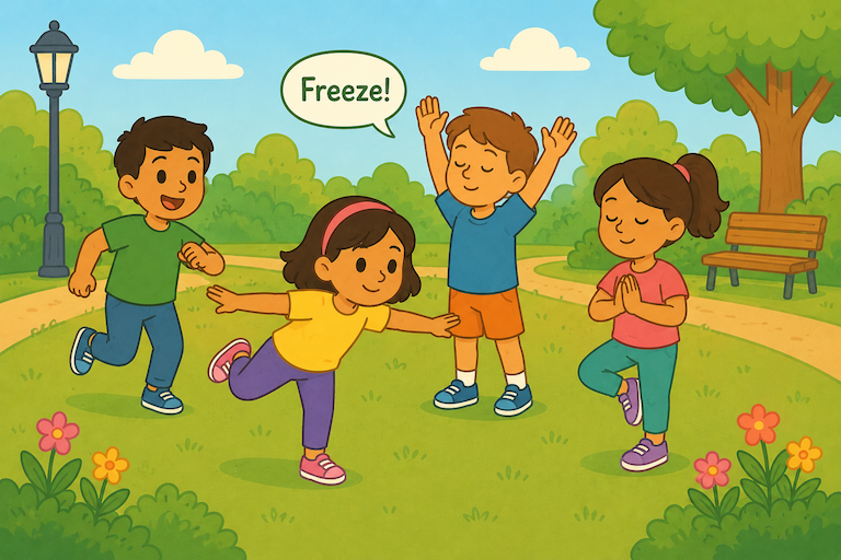 Freeze &amp; Breathe Game