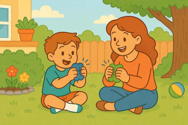 Squeeze &amp; Release Game