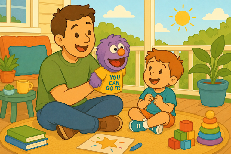 Puppet Encouragement Coach