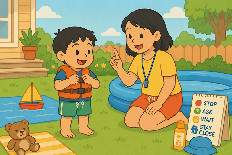 Water Safety Pretend Play