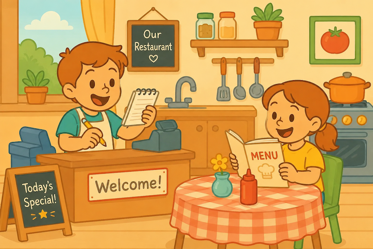 Restaurant Pretend Play