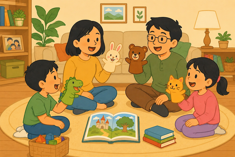 Puppet Storytelling Circle