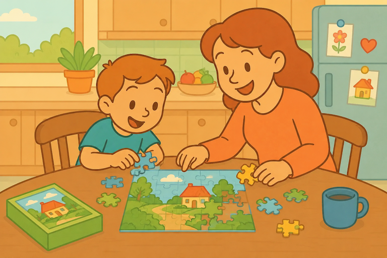 Solve the Puzzle Together