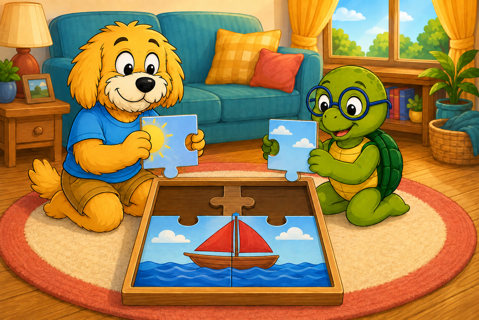 Solve the Puzzle Together