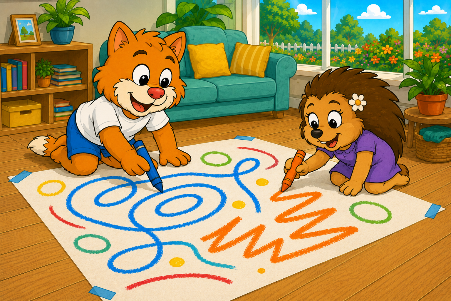 Big Scribble Art