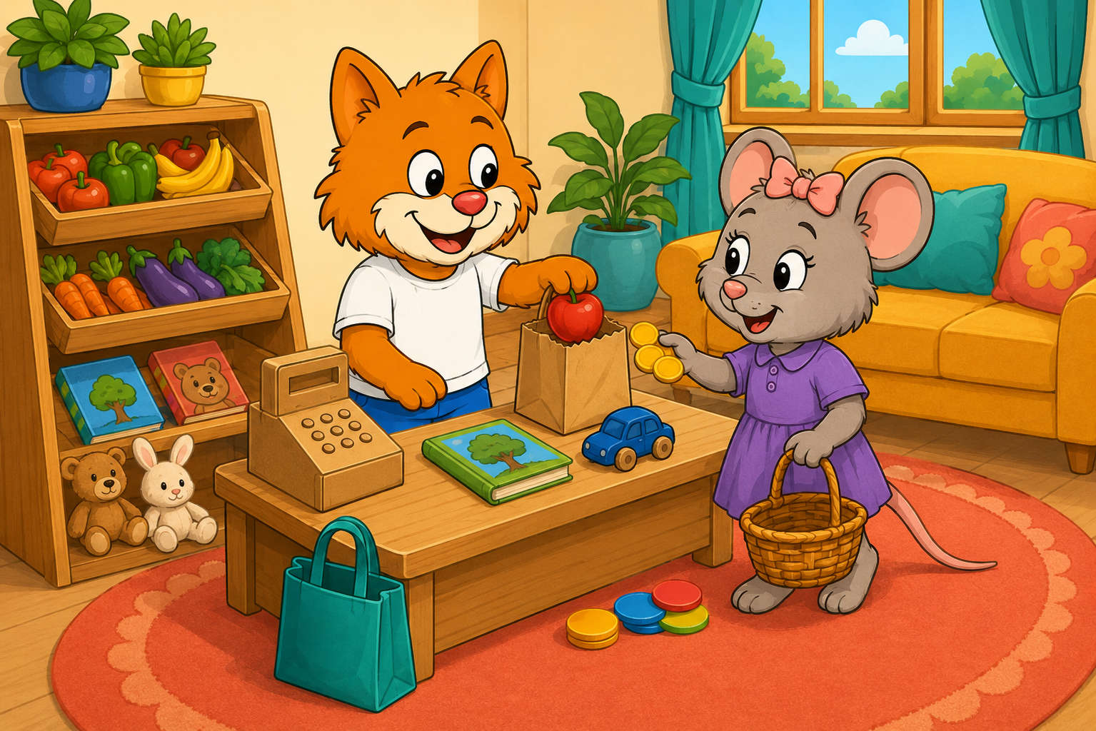Pretend Store Game