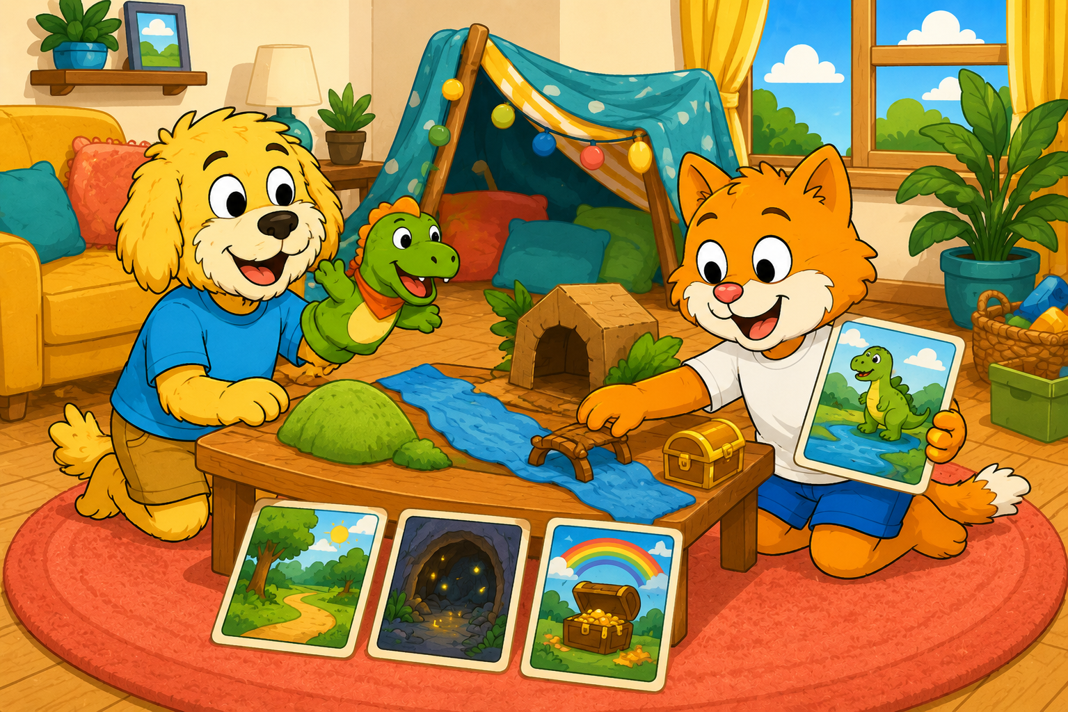 Puppet Adventure Story