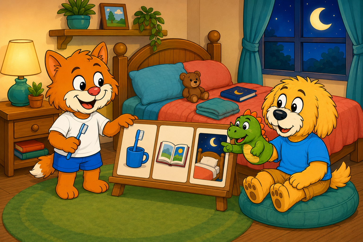 Puppet Bedtime Guide