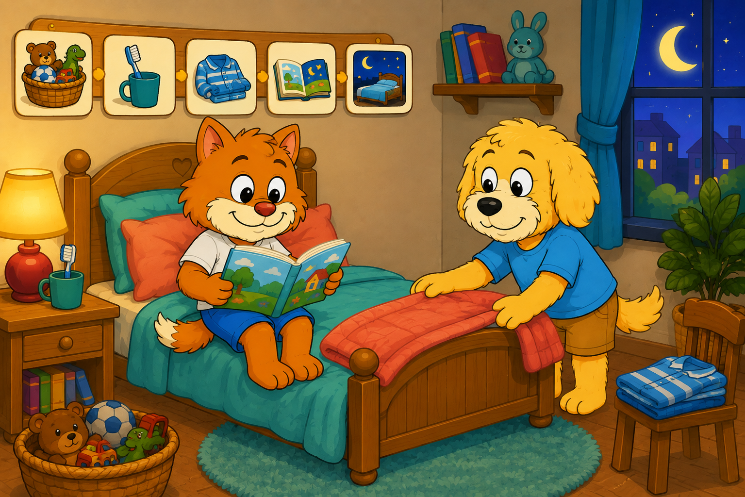 Bedtime Wind-Down Flow
