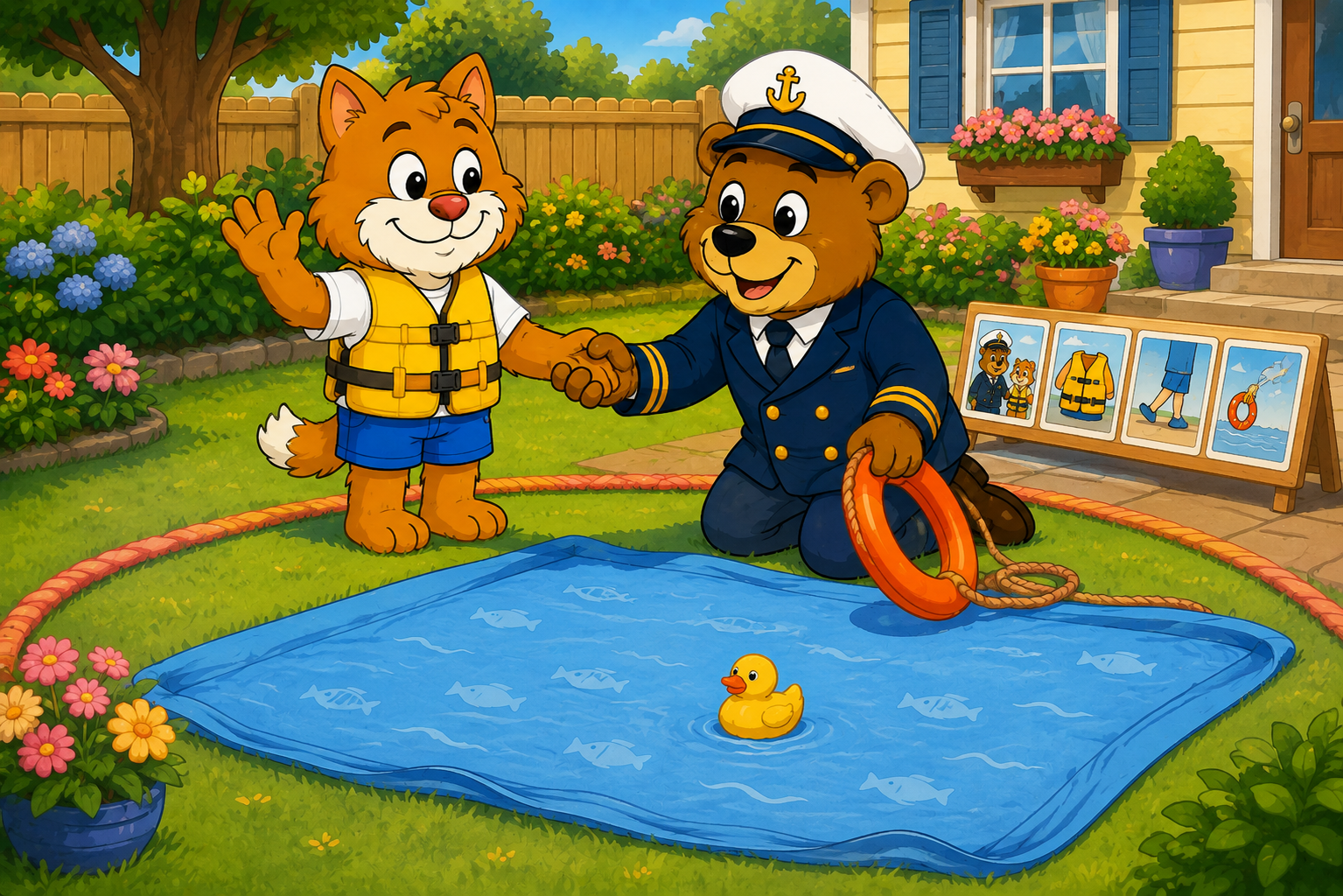 Water Safety Pretend Play