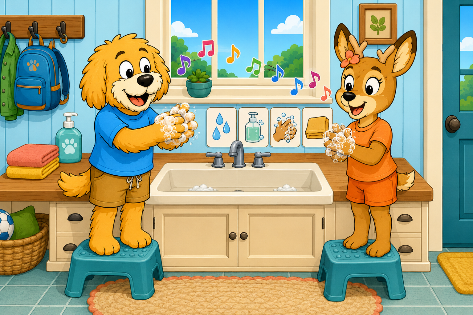 Handwashing Song Routine
