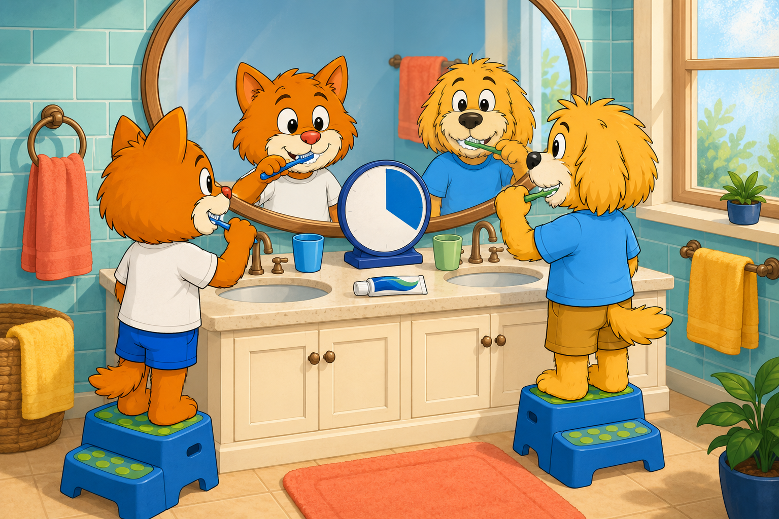 Brush Teeth Timer Game