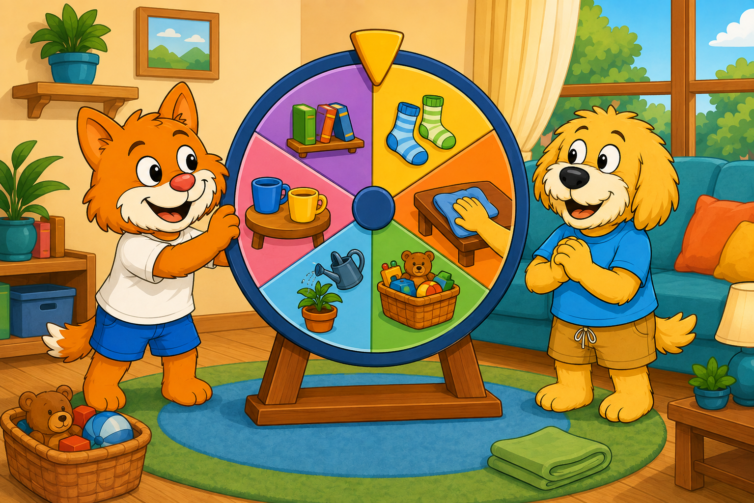 Chore Spin Wheel