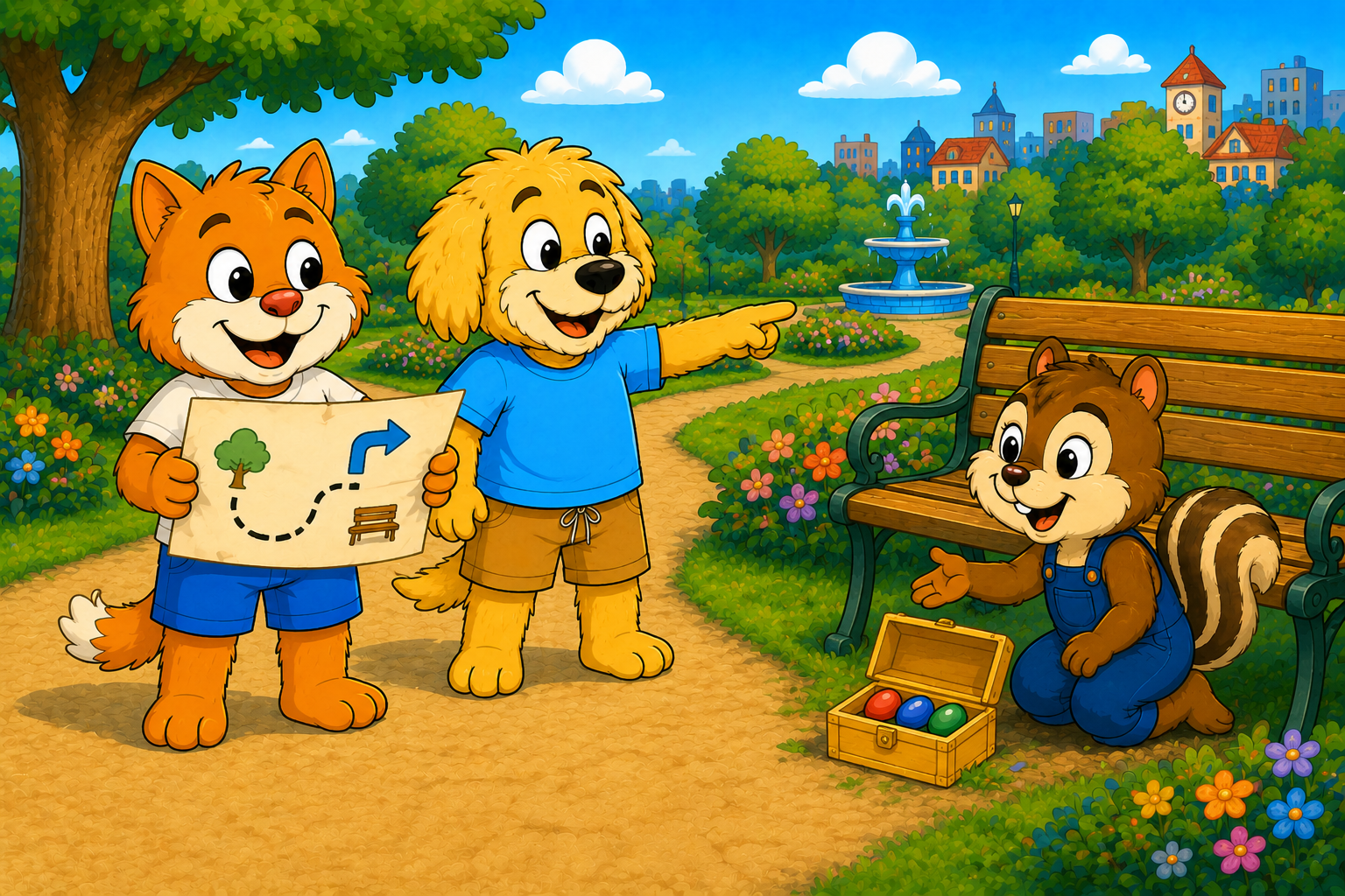 Direction Treasure Hunt