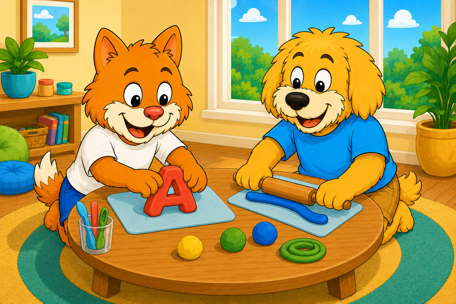 Playdough Letter Builder