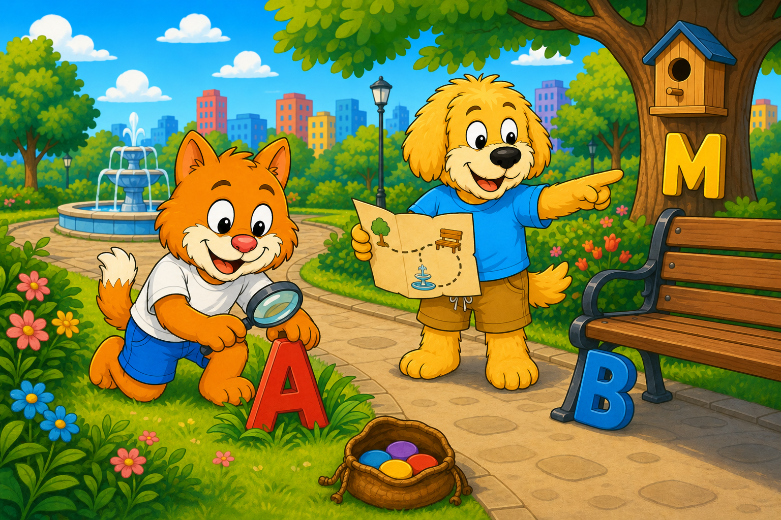 Alphabet Treasure Hunt