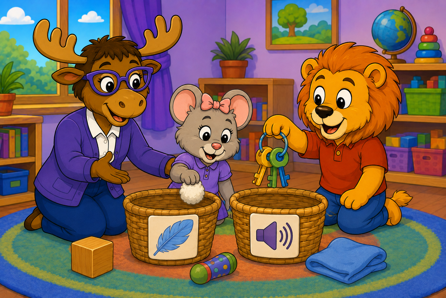 Sound Sorting Baskets