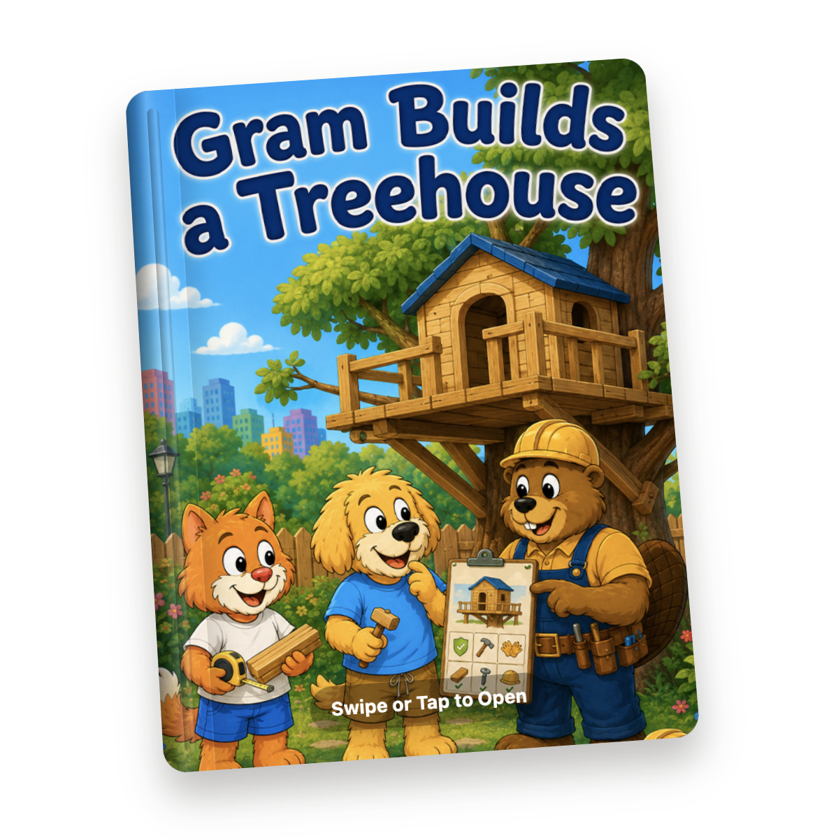 Gram Builds a Treehouse