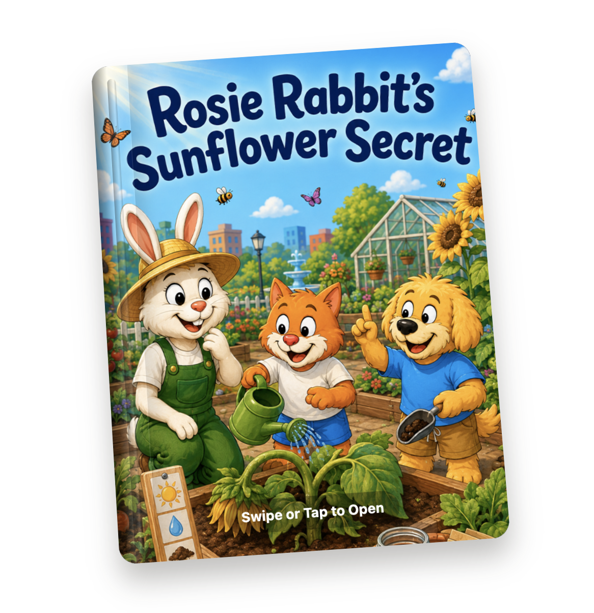Rosie Rabbit's Sunflower Secret